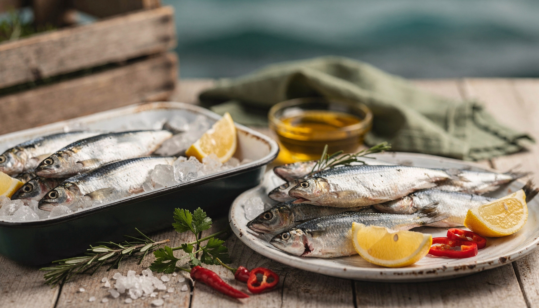 Mike's Sardines — sardine sales seafood retail website built with WebZum AI website creator